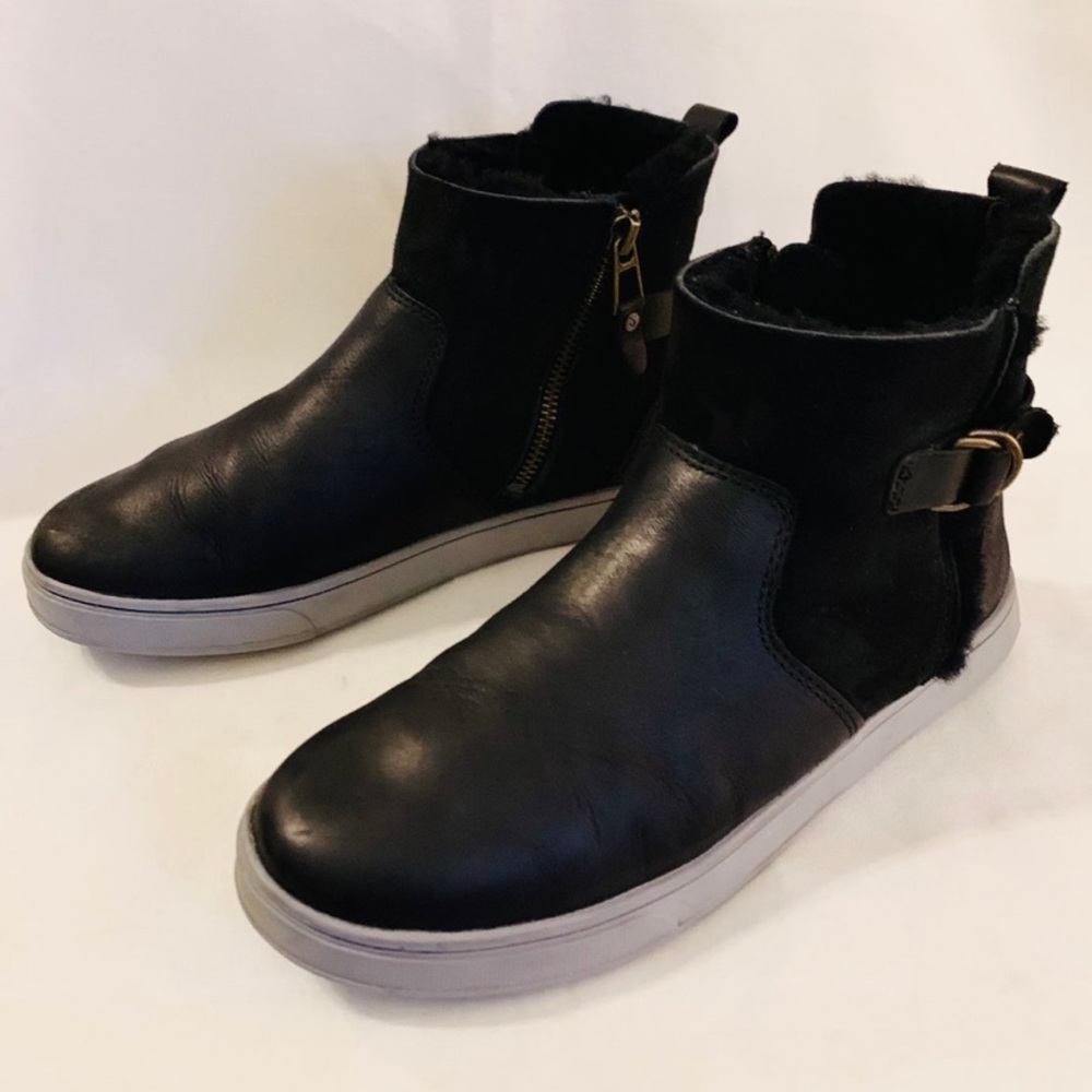 Olukai Shearling Lined Boots